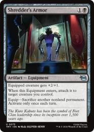 ◆予約◆【TMT】【ENG】【Foil】〈075-U-B〉《シュレッダーの甲冑/Shredder's Armor》