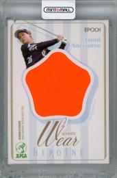 2025 EPOCH JLPGA  ROOKIES & WINNERS 成澤祐美 HEROINEメモラビリアカード【09/12】