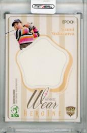 2025 EPOCH JLPGA  ROOKIES & WINNERS 西澤歩未 HEROINEメモラビリアカード (RC)【09/12】