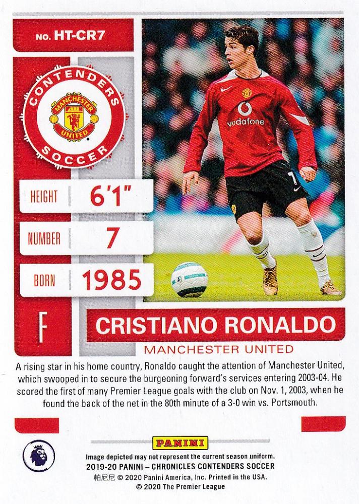 ミントモール / MINT 浦和店 / 2019-20 Panini Chronicles Manchester United Cristiano  Ronaldo Contenders Historic Ticket