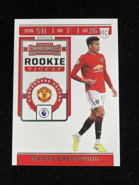 Panini 2019/20 ROOKIE TICKET グリーンウッド