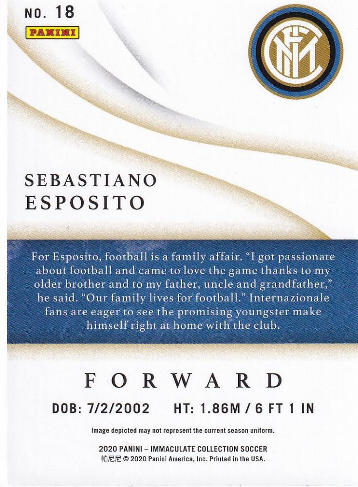 F.C. INTERNAZIONALE コレクション ミントモール / MINT 浦和店 / 2020 Panini Immaculate