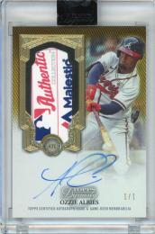 2023 TOPPS DYNASTY OZZIE ALBIES LANDRY TAG AUTOGRAPH CARD【1/1】 ATLANTA BRAVES