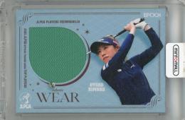 2025 EPOCH JLPGA TOP PLAYERS 木村彩子 メモラビリアカード【059/100】
