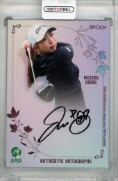 2025 EPOCH JLPGA TOP PLAYERS 大出瑞月 直筆サインカード【040/108】