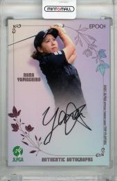 2025 EPOCH JLPGA TOP PLAYERS 山城奈々 直筆サインカード【11/43】