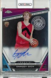 2023-24 Topps Chrome Gradey Dick Rookie Autographs RC #CRAGD