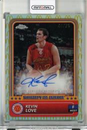 2024 Topps Chrome McDonald's All American Kevin Love Action Shot Autographs Logo Refractors #48【45/75】