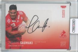 ジャパンラグビー リーグワン BBMカード2024/D1ver. サウマキアマナキ 直筆サインカード【25/30】 コベルコ神戸スティーラーズ