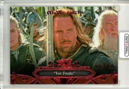 2022 Cryptozoic CZX MIDDLE-EARTH  "For Frodo" Red Parallels 36/125