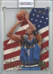 1996 Fleer USA Anfernee Hardaway Heroes #1 Orlando Magic