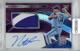 2021 PANINI Spectra Baseball Nate Pearson Spectra Rookie Jersey Autograph Neon Pink 49枚限定 /8