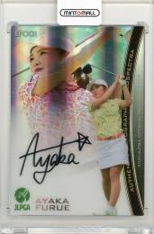 2021 EPOCH JLPGA 日本女子プロゴルフ ホロスぺクトラオートグラフカード/直筆サインカード / 古江彩佳 【07/10】