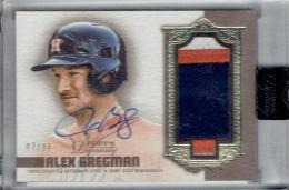 2019 TOPPS DYNASTY Autograph Patch Card Alex Bregman 【07/10】