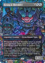 【TMT】【ENG】〈201-R-UB〉《クランゲとシュレッダー/Krang & Shredder》ボーダーレス版