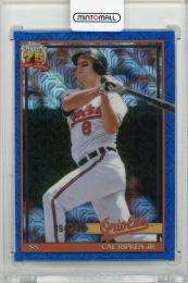 2026 TOPPS Cal Ripken Jr. 1991 Topps Silver Pack Chrome Blue #91C63【094/150】 Baltimore Orioles