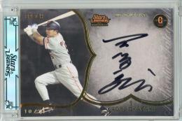 2025 EPOCH 読売ジャイアンツ STARS & LEGENDS with MEMORABILIA 岡崎郁 直筆サインカード【10/71】