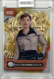 2024 Topps Star Wars High Tek Qi'ra #82 Gold Diffractor【49/50】