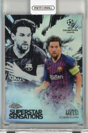 2018-19 Topps Chrome UEFA Champions League Lionel Messi Superstar Sensations #SSLM