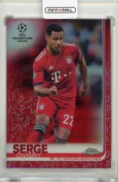 2018-19 Topps Chrome UEFA Champions League Serge Gnabry Red Refractors #53【03/10】