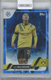 2022-23 TOPPS UEFA Club Competitions Blue Inferno #22 / JUDE BELLINGHAM(Borussia Dortmund) 【030/125】