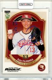 2026 BBM ルーキーエディション 藤原聡大 #030 ロイヤルパープル箔サインカード【05/10】 楽天