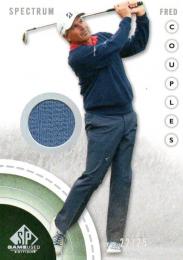 2014 UPPER DECK SP Game Used Golf  Fred Couples Tournament Used PGA Golf Memorabilia 22/25