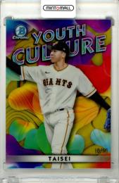2023 TOPPS NPB BOWMAN 大勢 #YC-20 YOUTH CULTURE Gold Parallel【10/50】 巨人