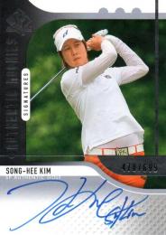2012 UPPER DECK SP Authentic Golf  Song-Hee Kim Autograph 470/699