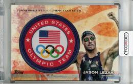 2012 Topps U.S. Olympic Team Swimming Jason Lezak Patch