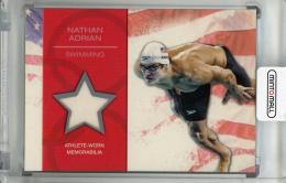2012 Topps U.S. Olympic Team Swimming Nathan Adrian Relics