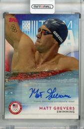 2016 Topps U.S. Olympic Team Swimming Matt Grevers Autographs