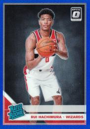 2019-20 Donruss Optic Washington Wizards Rui Hachimura Base Blueパラレル版 32/59