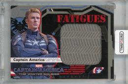 2014 Upper Deck Captain America The Winter Soldier Captain America Fatigues #F3