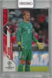 2019-20 Topps Chrome UEFA Champions League Manuel Neuer Red Wave #68 【03/10】 FC Bayern Munchen