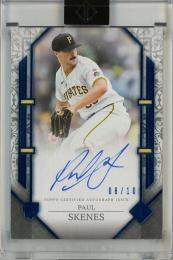 2024 Topps Transcendent Paul Skenes Rookie Showcase Autographs Blue #RSASKE【8/10】 Pittsburgh Pirates