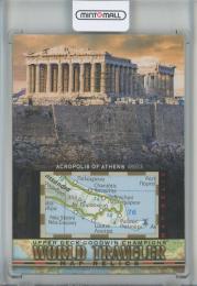 2018 Upper Deck Goodwin Champions  Acropolis of Athens/ Greece World Traveler Map Relics