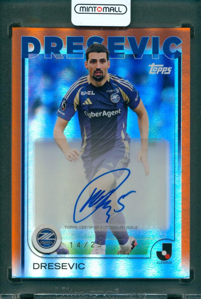ダビド ビジャ 【09/25】 topps Jリーグ 2025 直筆サイン 25枚限定