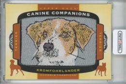 2018 Upper Deck Goodwin Champions  Kromfohrlander Canine Companions