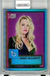 2006 Topps Chrome Basketball Actress Jenny Mccarthy Topps Style 1952 Blue Refractor 143/149