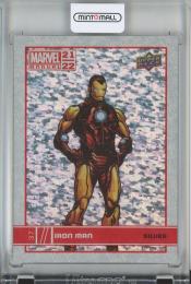 2021-22 Upper Deck Marvel Annual  Iron Man Base/Silver Sparkle/#37