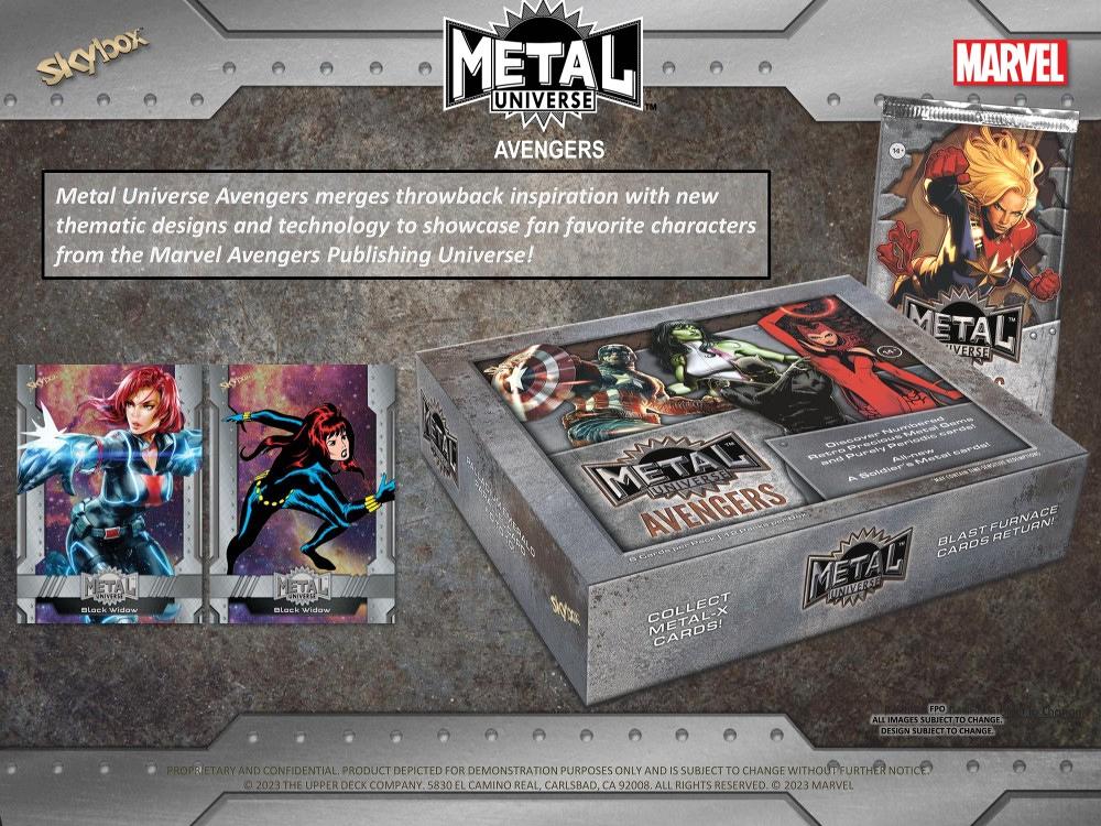 ミントモール / MINT-WEB店 (ボックス通販) / ◇予約◇UPPER DECK 2023 MARVEL METAL UNIVERSE  AVENGERS