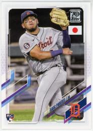 2021 Topps Japan #181 Isaac Paredes RC
