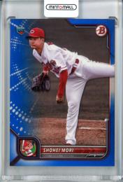 2022 Topps NPB  Bowman 広島 森翔平 Base,Blue 124/199