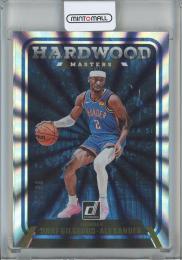 2024-25 Panini Donruss Shai Gilgeous-Alexander Hardwood Masters Holo Laser #11【50/99】 Oklahoma City Thunder