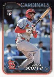 2024 Topps Update MLB #US2 Victor Scott II レギュラーカード RC