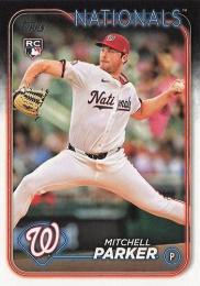 2024 Topps Update MLB #US5 Mitchell Parker レギュラーカード RC