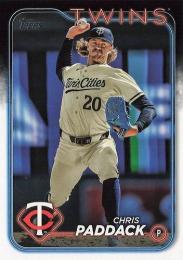 2024 Topps Update MLB #US14 Chris Paddack レギュラーカード