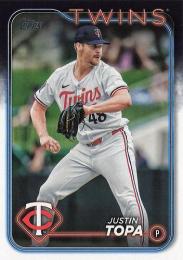 2024 Topps Update MLB #US47 Justin Topa レギュラーカード