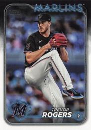 2024 Topps Update MLB #US54 Trevor Rogers レギュラーカード